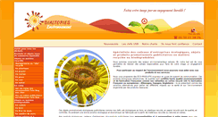 Desktop Screenshot of dialtopies-environnement.com